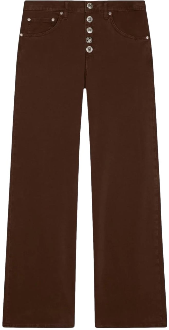 Dondup Trousers Brown Bruin