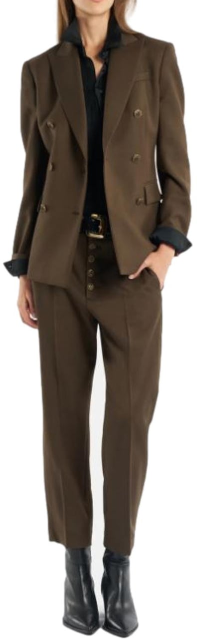 Dondup Trousers Brown Bruin