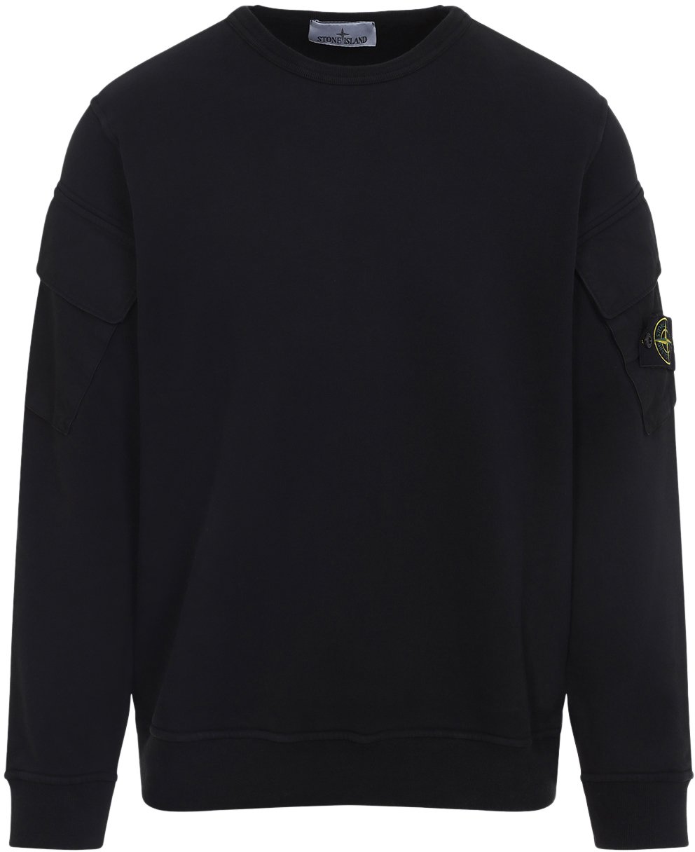 Stone Island Sweaters Black Zwart