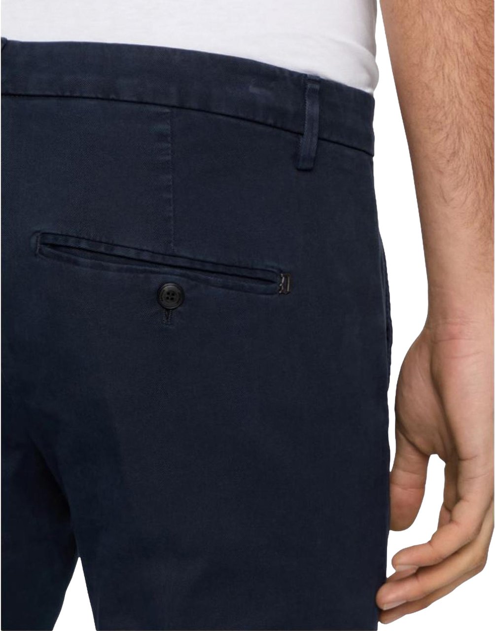 Dondup Trousers Blue Navy