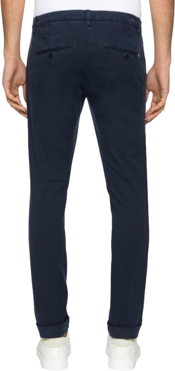Dondup Trousers Blue Navy