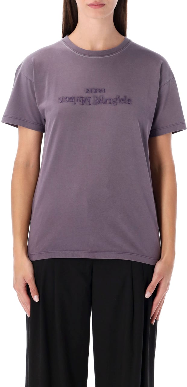 Maison Margiela Maison Margiela T-shirts and Polos Purple Paars