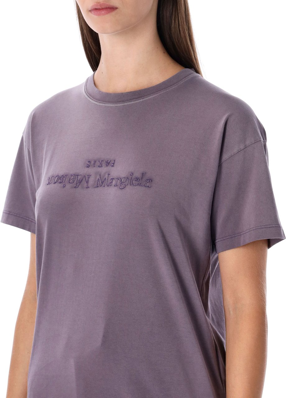 Maison Margiela Maison Margiela T-shirts and Polos Purple Paars