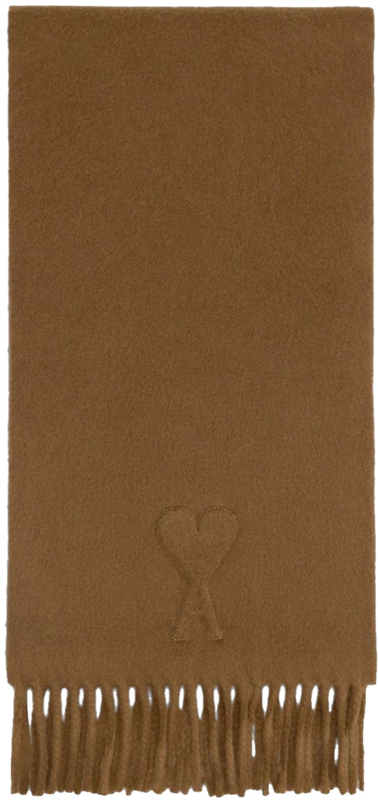 AMI Paris Scarfs Brown Bruin