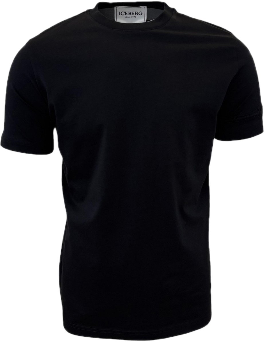 Iceberg T-Shirt zwart F010 Zwart