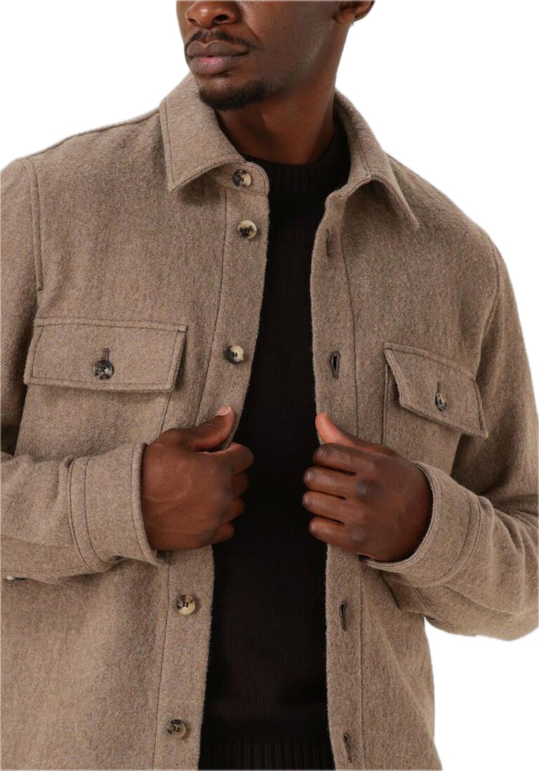 Jacob Cohen Overshirt bruin Bruin