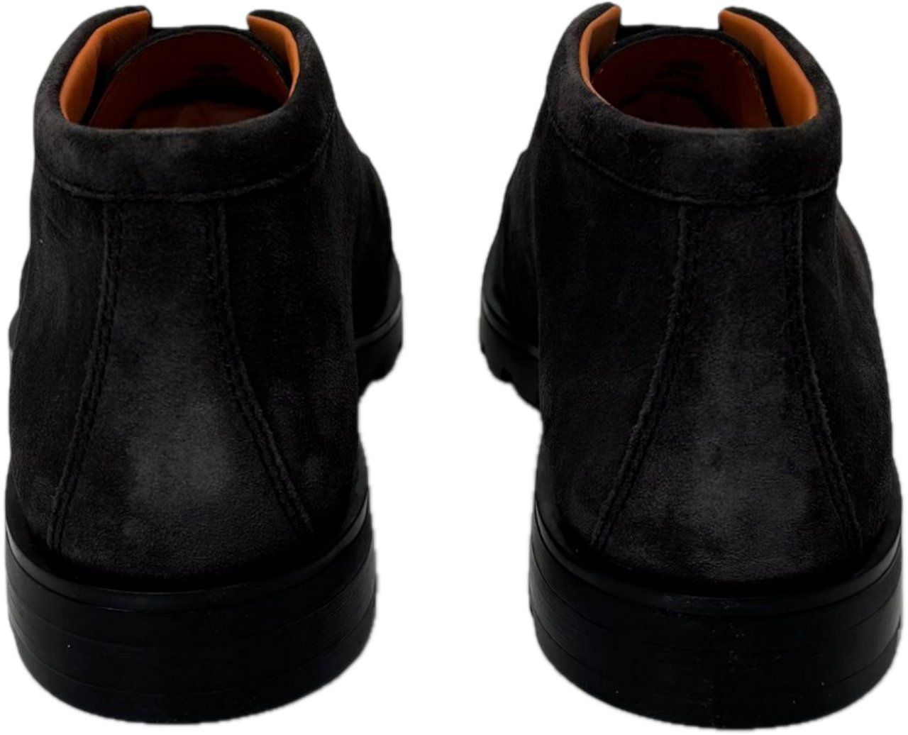 Santoni Detroit Gomma Roccetta Nero Grijs