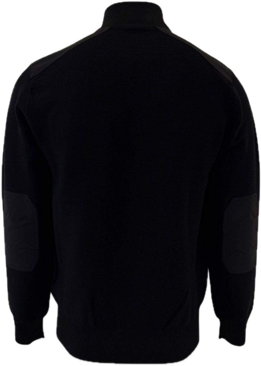 Moose Knuckles Zipsweater Hartsfield zwart Zwart