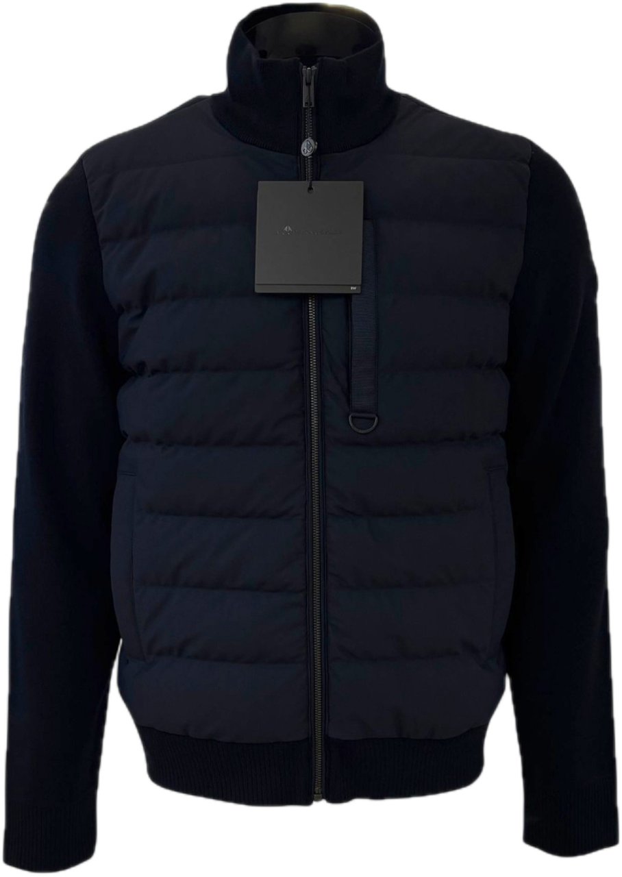 Moose Knuckles Kamet Hybrid jacket navy Blauw
