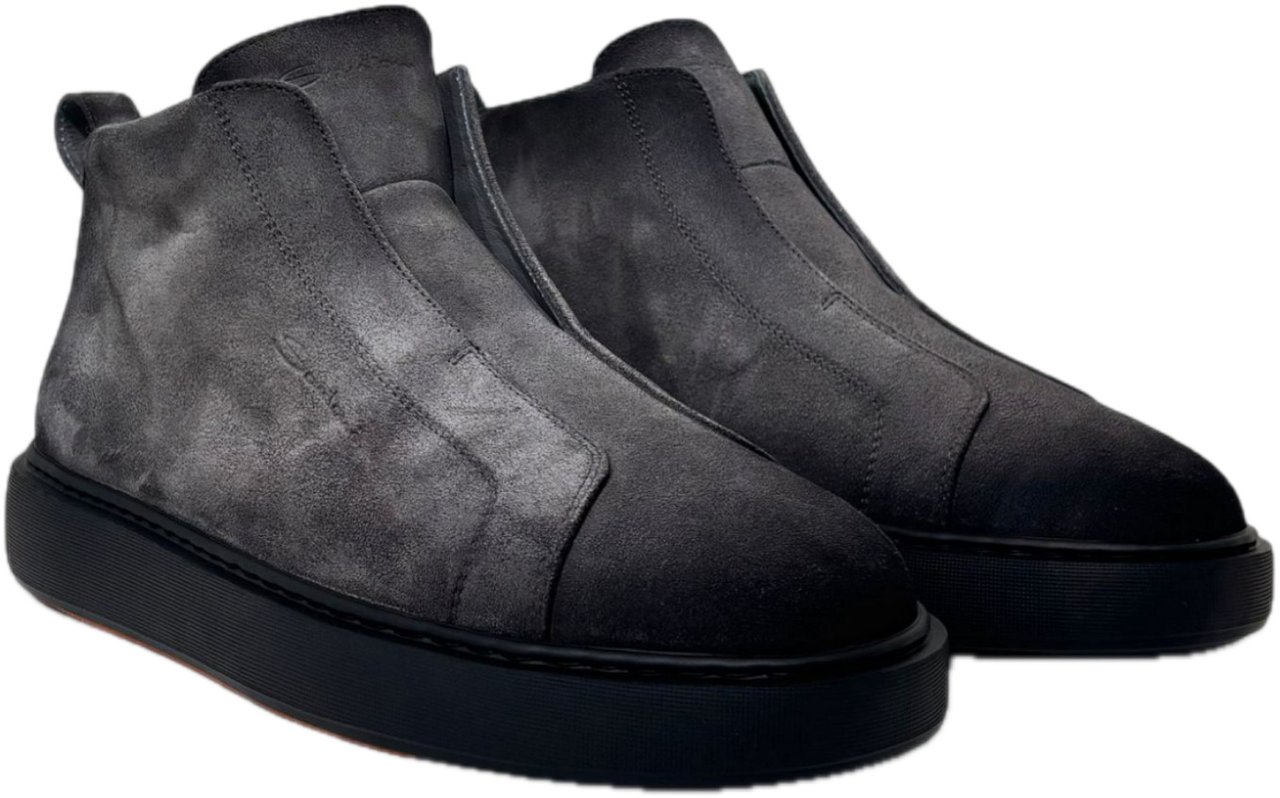 Santoni Boot antraciet Victory Grijs