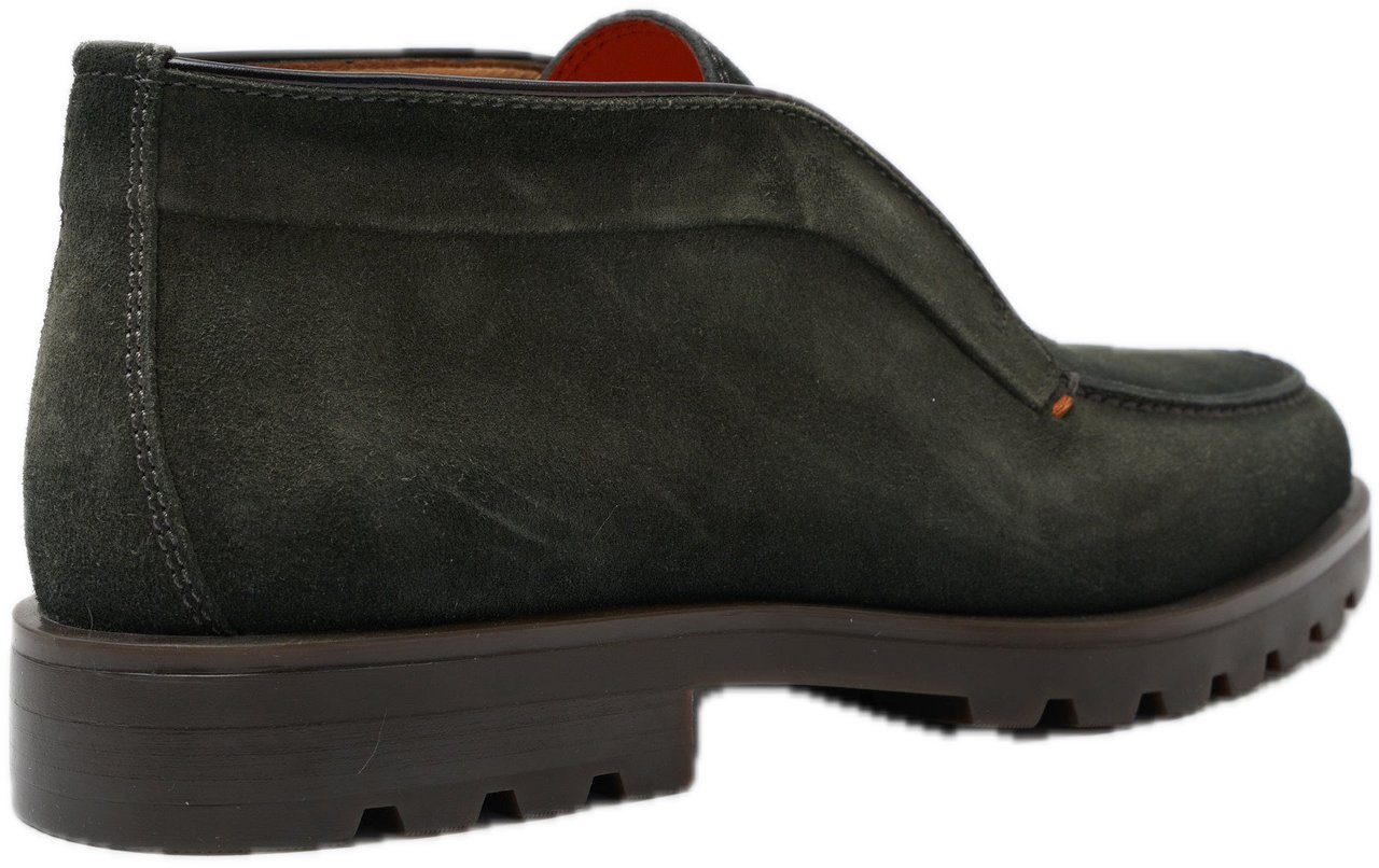 Santoni Instapper Detroit Gomma donkergroen Groen