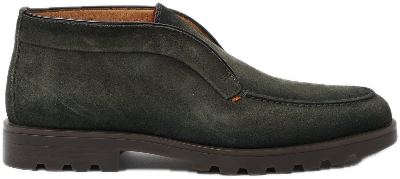 Santoni Instapper Detroit Gomma donkergroen Groen