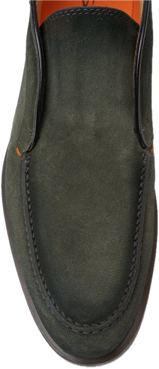 Santoni Instapper Detroit Gomma donkergroen Groen