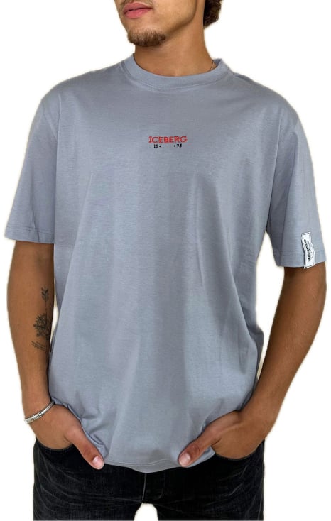 Iceberg T-shirt Grey Grijs