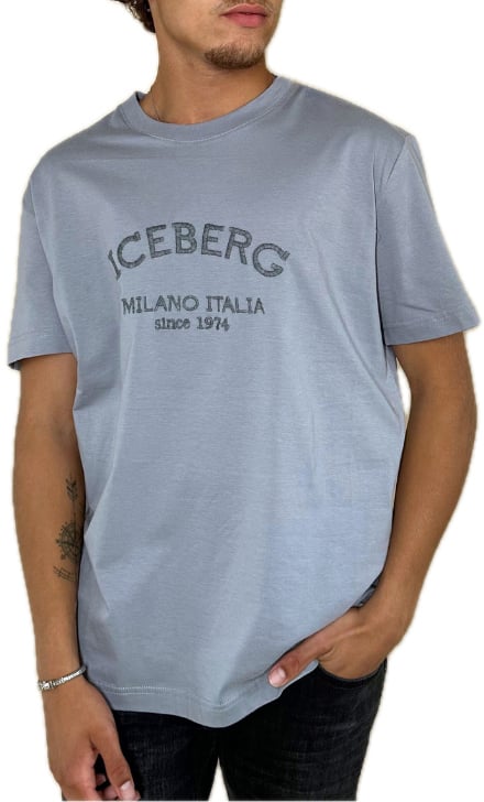 Iceberg T-shirt Grey Grijs