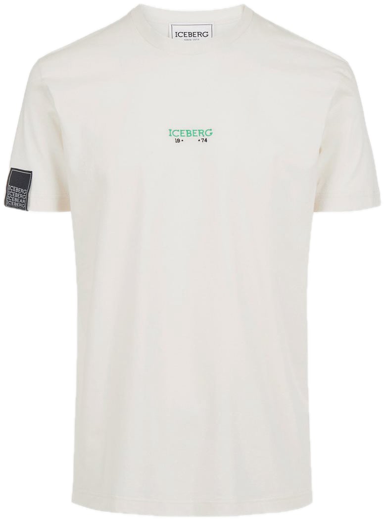 Iceberg T-shirt Offwhite Wit