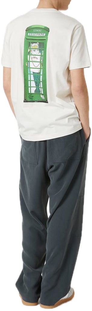Iceberg T-shirt Offwhite Wit