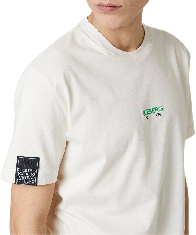 Iceberg T-shirt Offwhite Wit