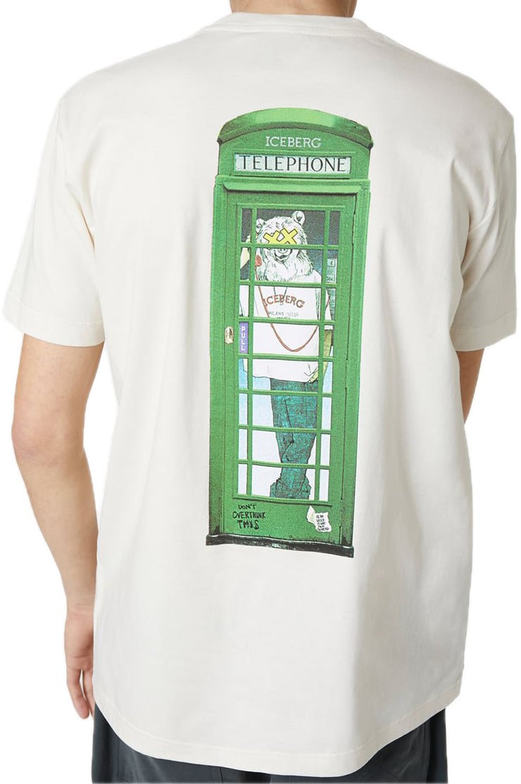 Iceberg T-shirt Offwhite Wit