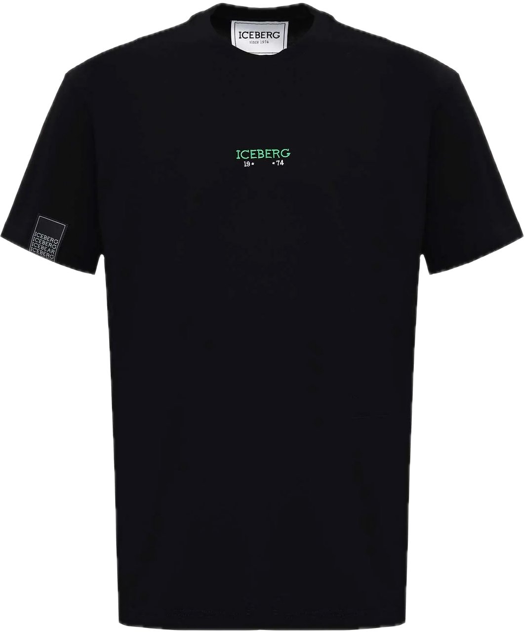Iceberg T-shirt Black Zwart