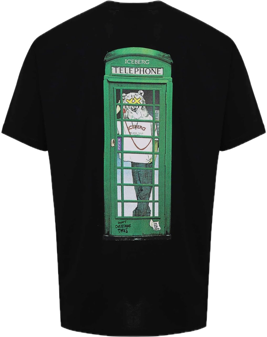 Iceberg T-shirt Black Zwart