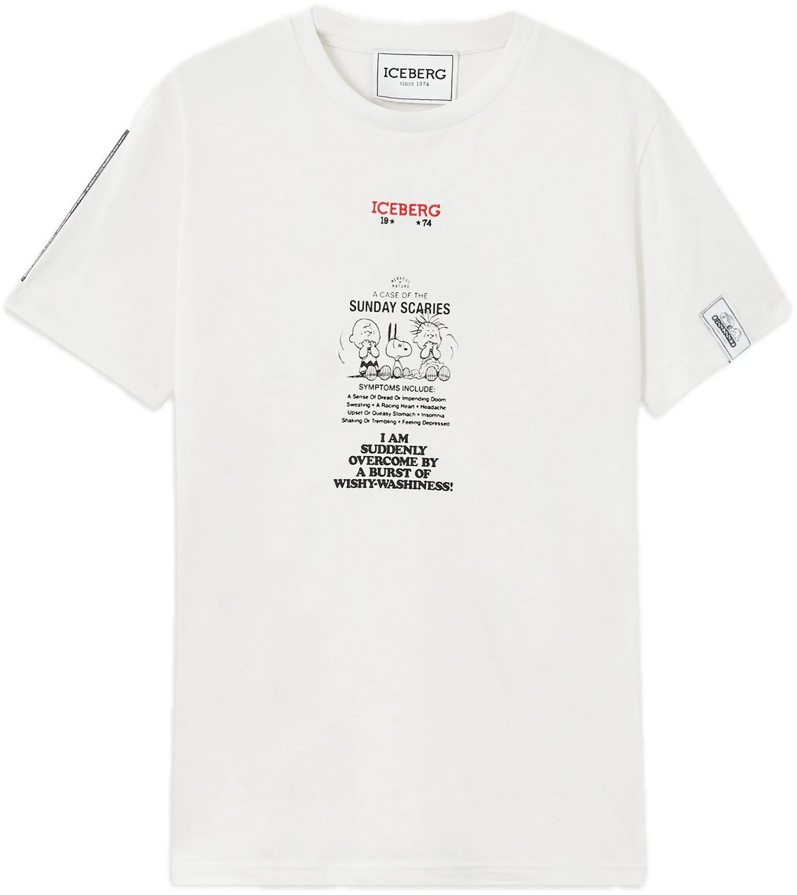 Iceberg T-shirt Offwhite Wit