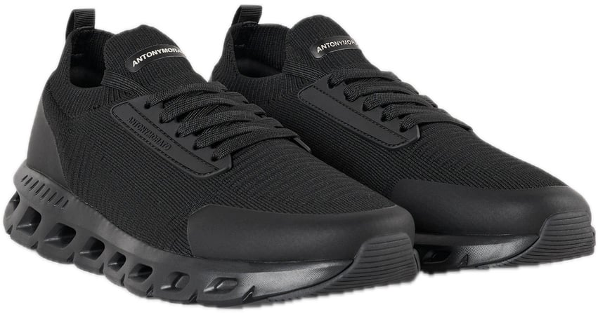 Antony Morato Black Runner sneaker Zwart