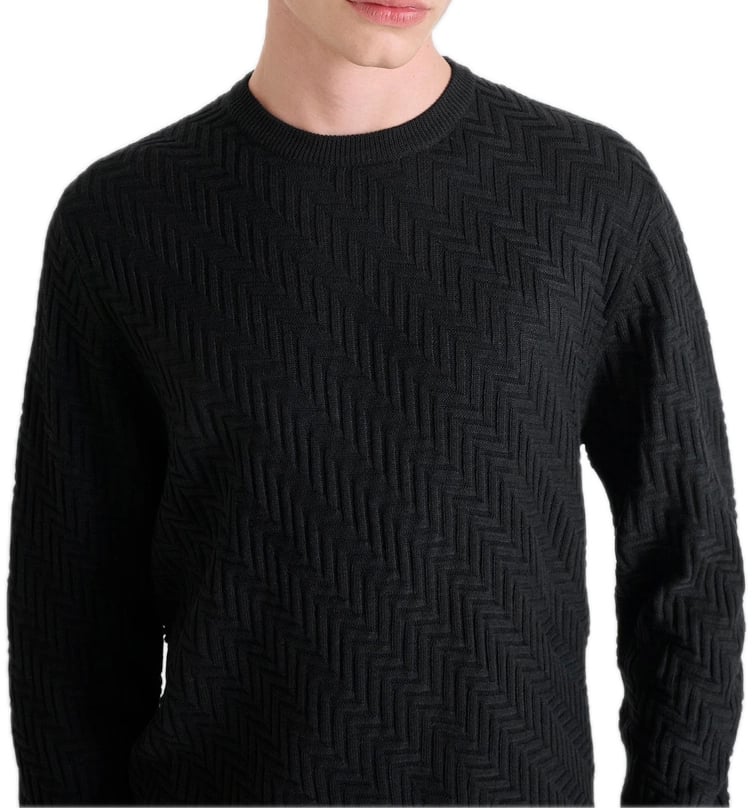 Antony Morato Black Knitwear Zwart