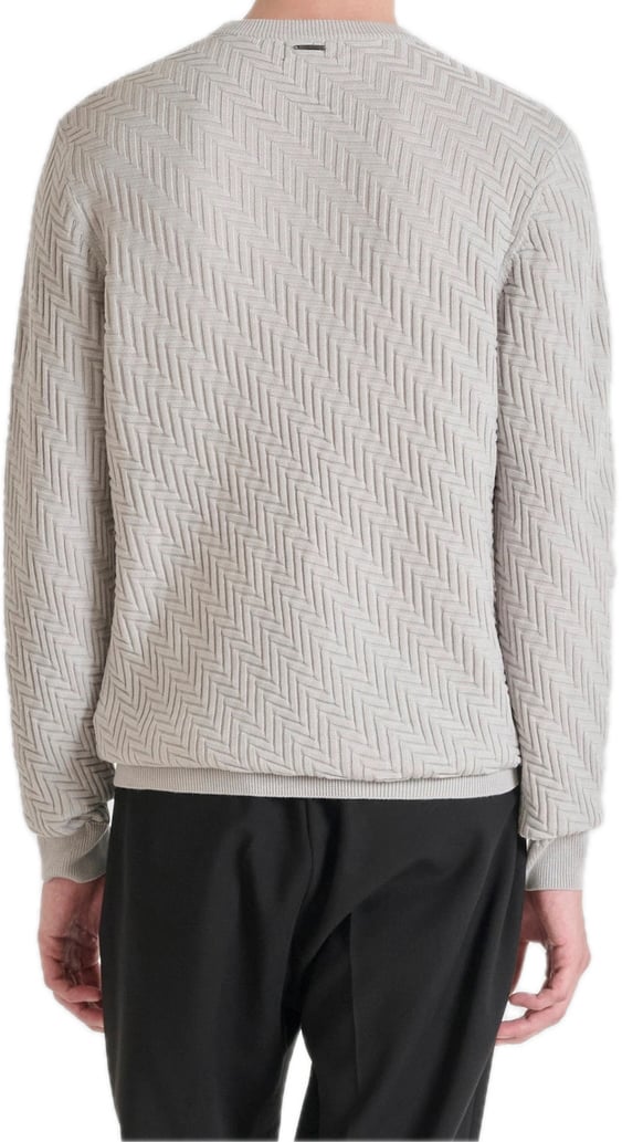 Antony Morato Grey Knitwear Grijs