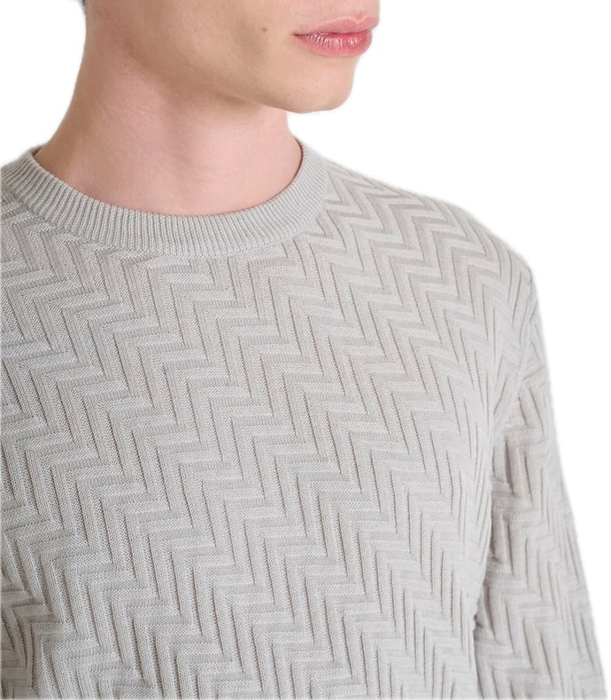 Antony Morato Grey Knitwear Grijs