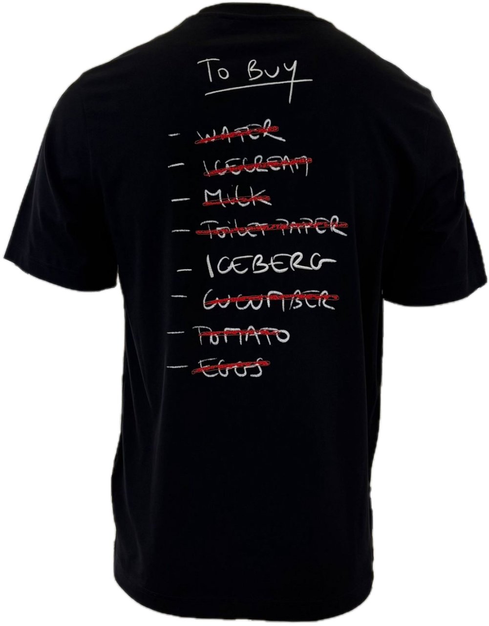 Iceberg Tee Black Forget To Buy Zwart