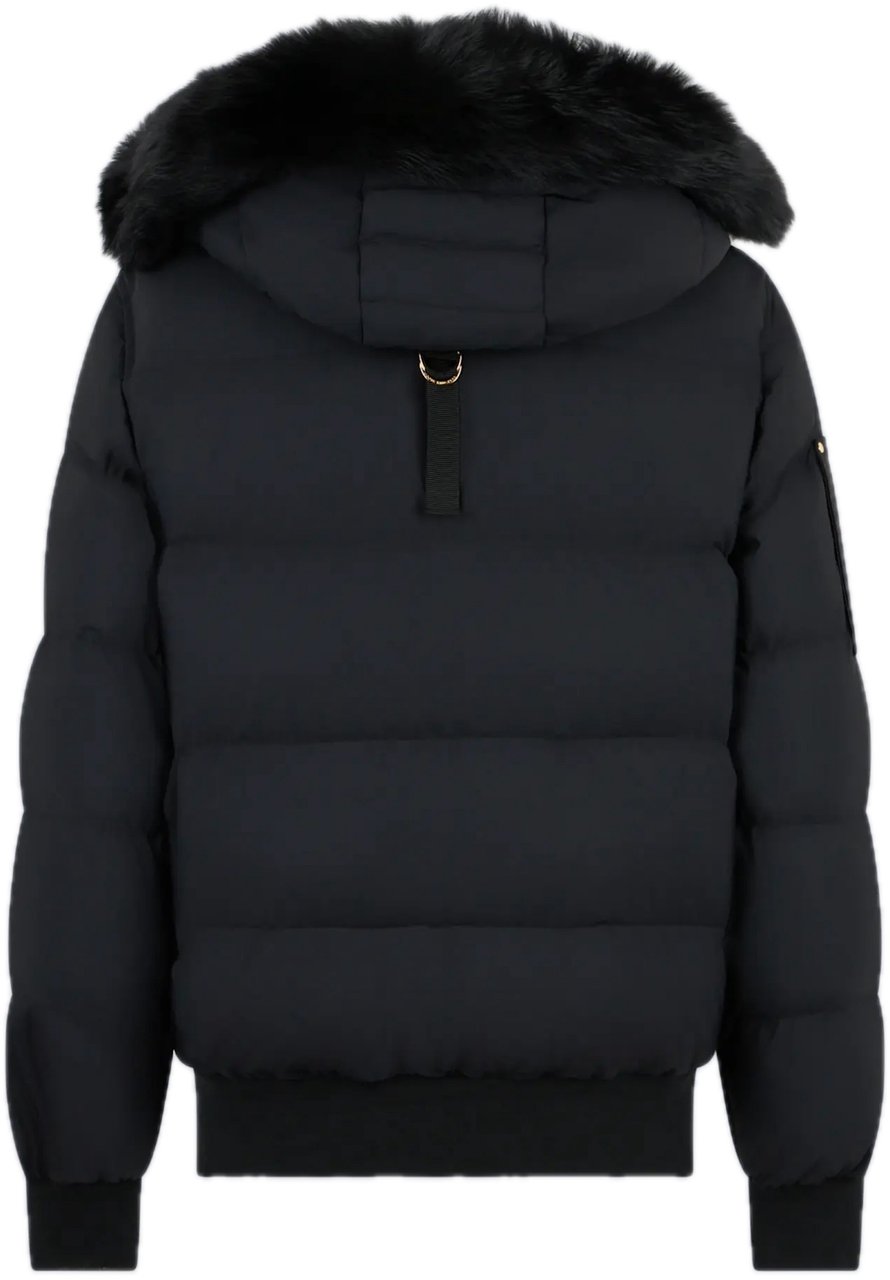 Moose Knuckles Men Stagg Bomber Gold Zwart