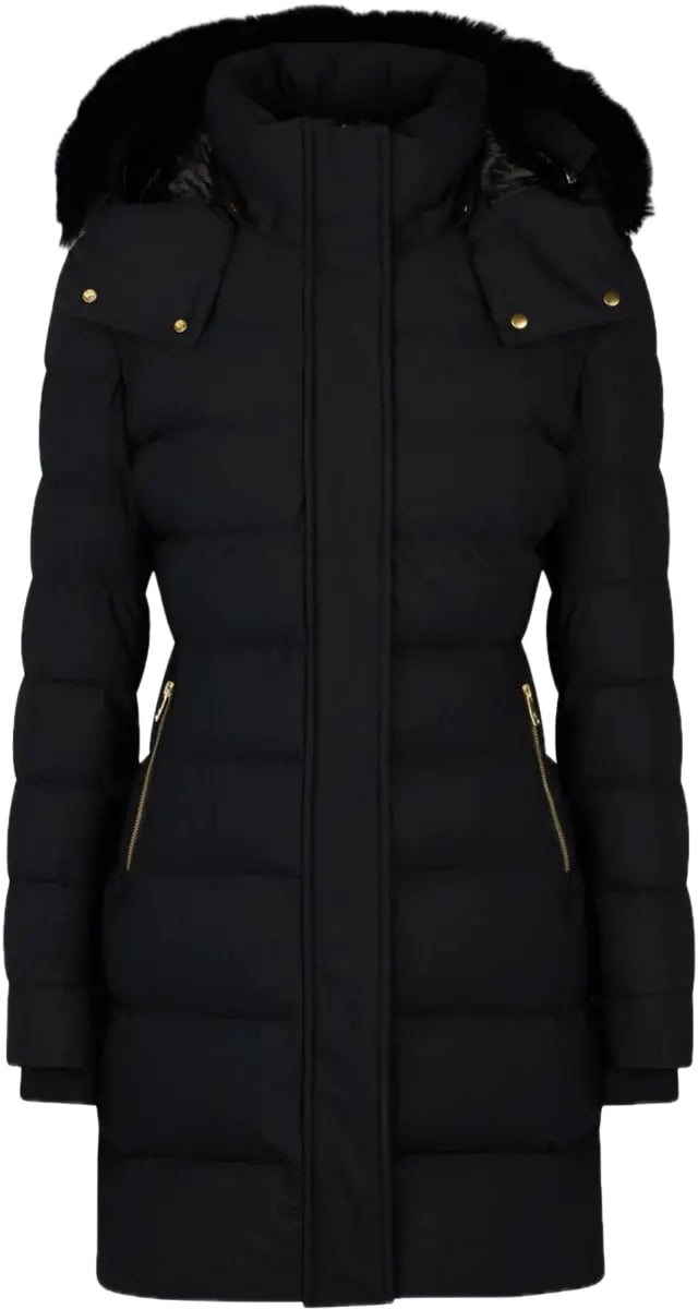 Moose Knuckles Watershed 3 Parka Gold Black Zwart