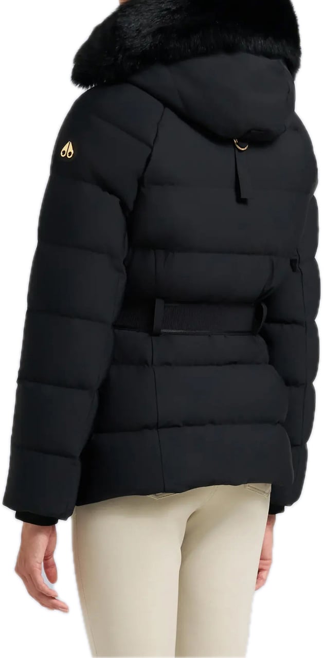 Moose Knuckles Women Cambria Jacket Gold Black Zwart