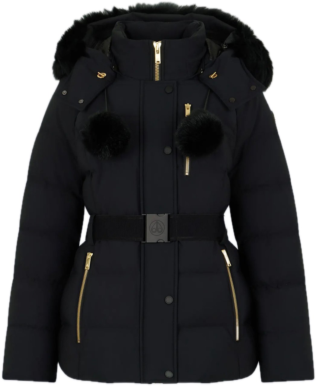 Moose Knuckles Women Cambria Jacket Gold Black Zwart