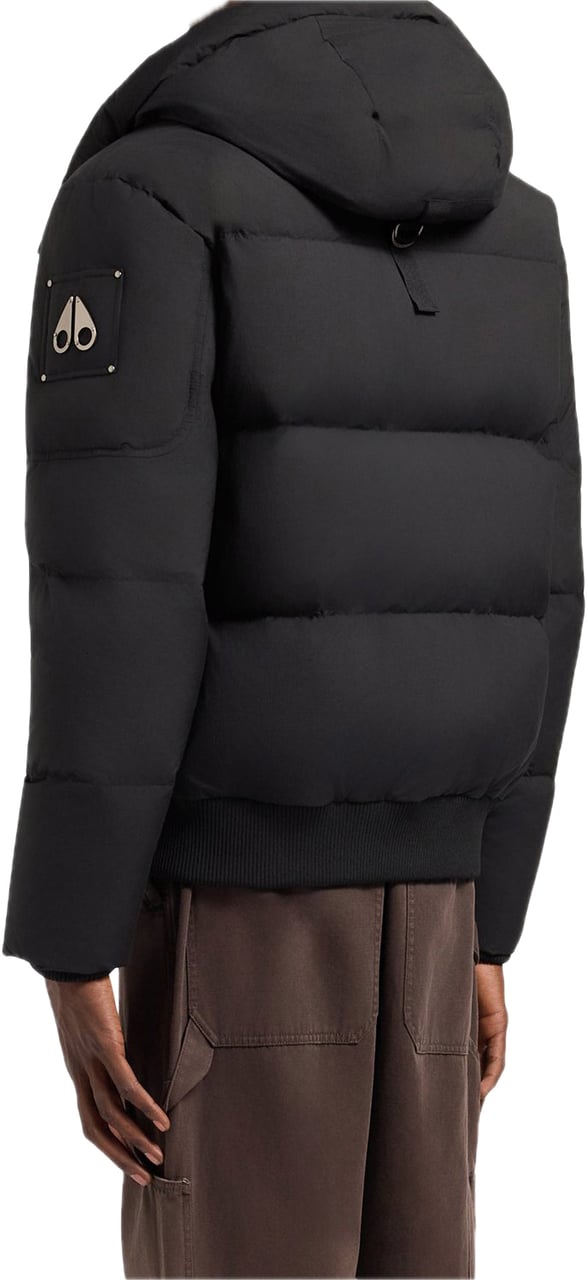 Moose Knuckles Everest Bomber Black Zwart