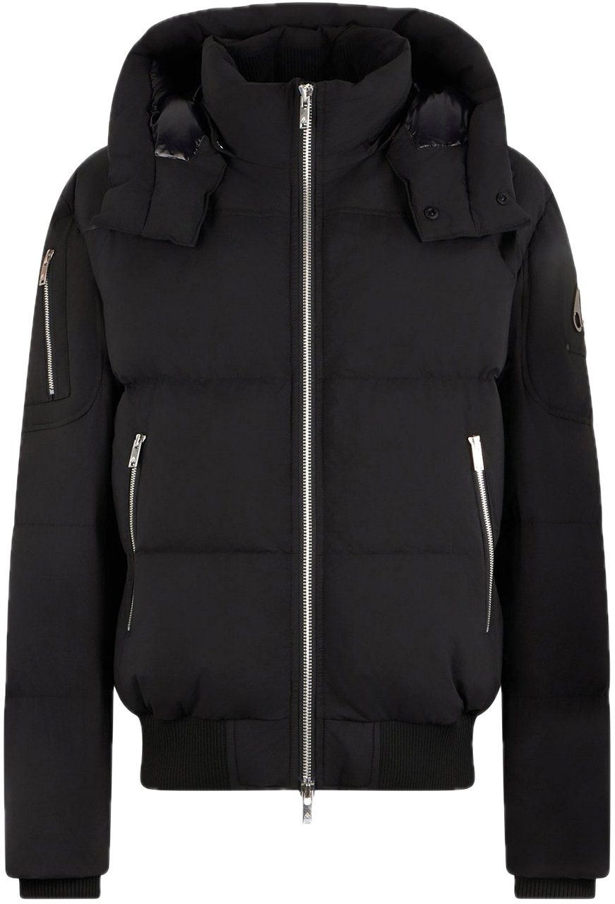 Moose Knuckles Everest Bomber Black Zwart