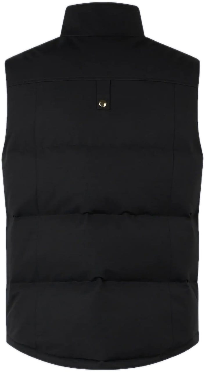 Moose Knuckles Westmount Bodywarmer Gold Black Zwart
