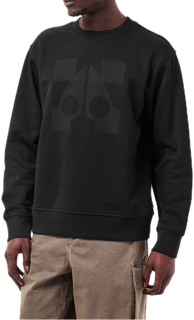 Moose Knuckles Finchley Crewneck Black Zwart