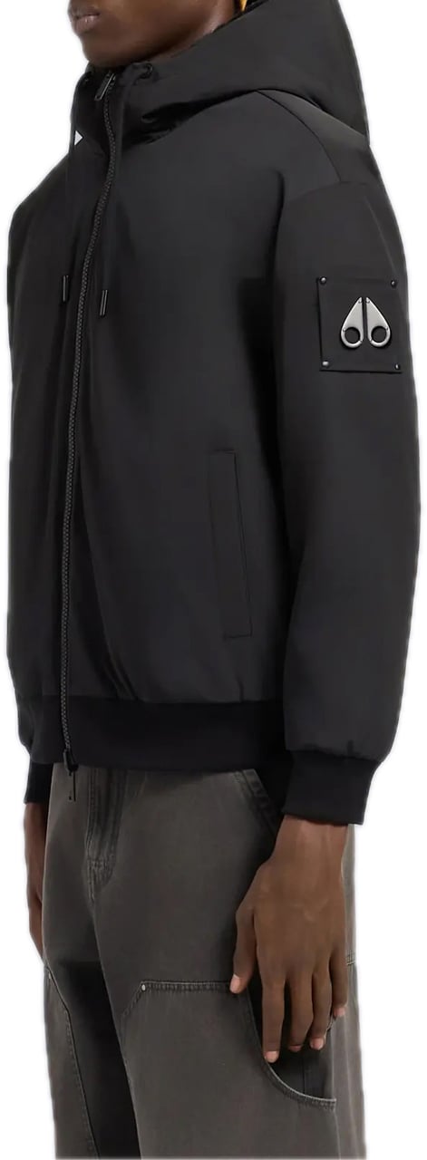 Moose Knuckles Roland Reversible Bunny Black Zwart