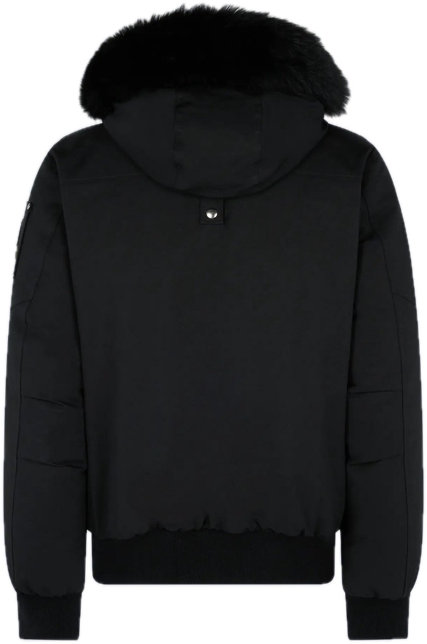 Moose Knuckles Original Ballistic Bomber Black Zwart
