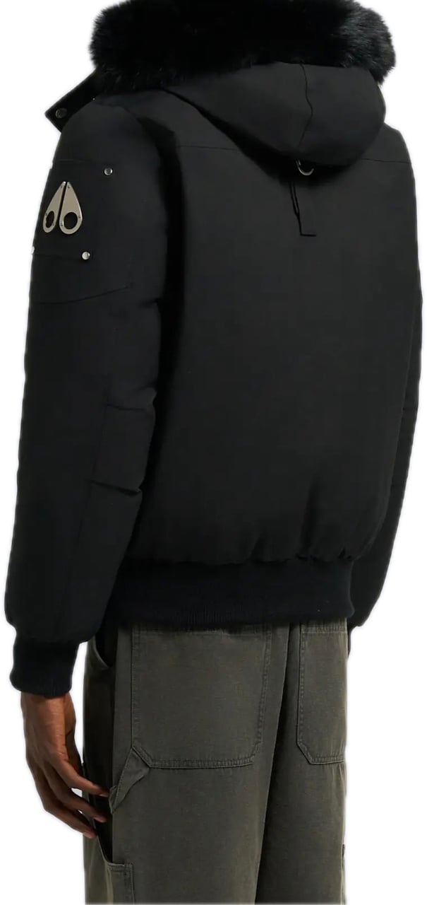 Moose Knuckles Original Ballistic Bomber Black Zwart