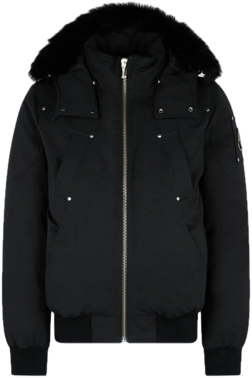 Moose Knuckles Original Ballistic Bomber Black Zwart