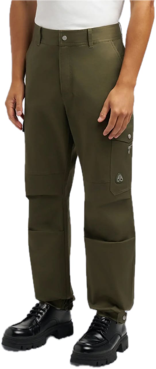 Moose Knuckles Brady Cargo Pants Moss Green Groen