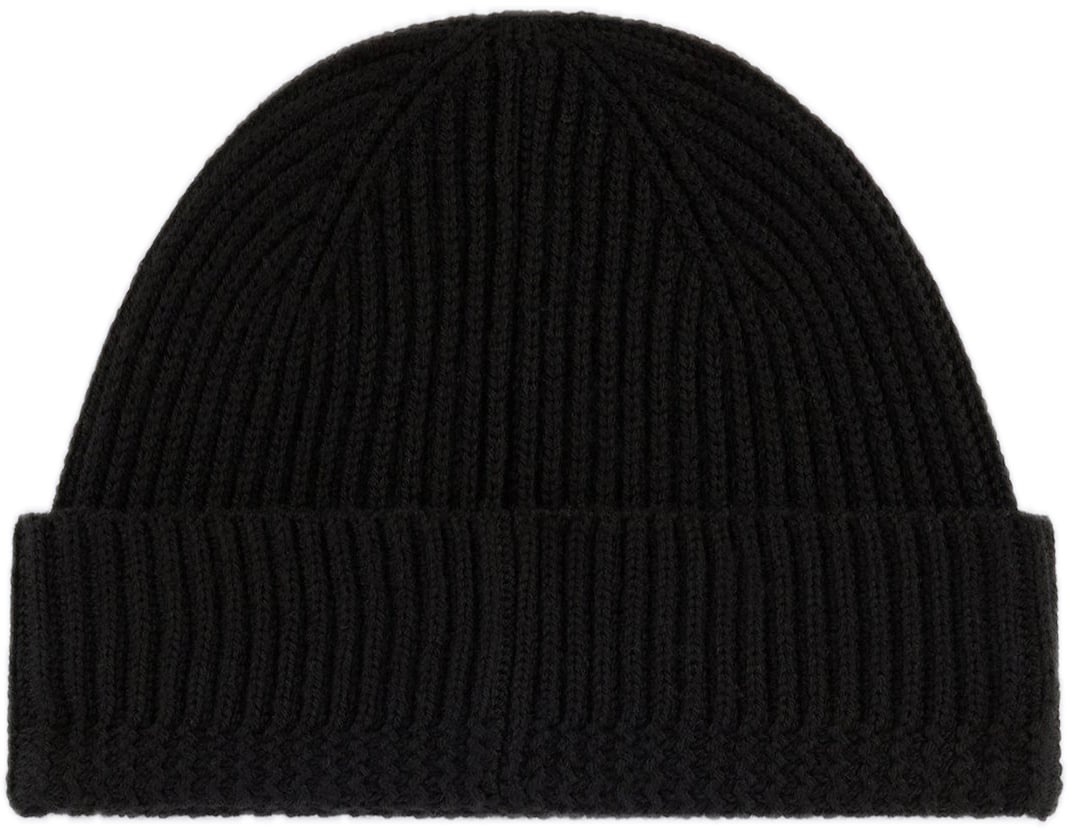 Moose Knuckles Trimble Skull Beanie Black Zwart