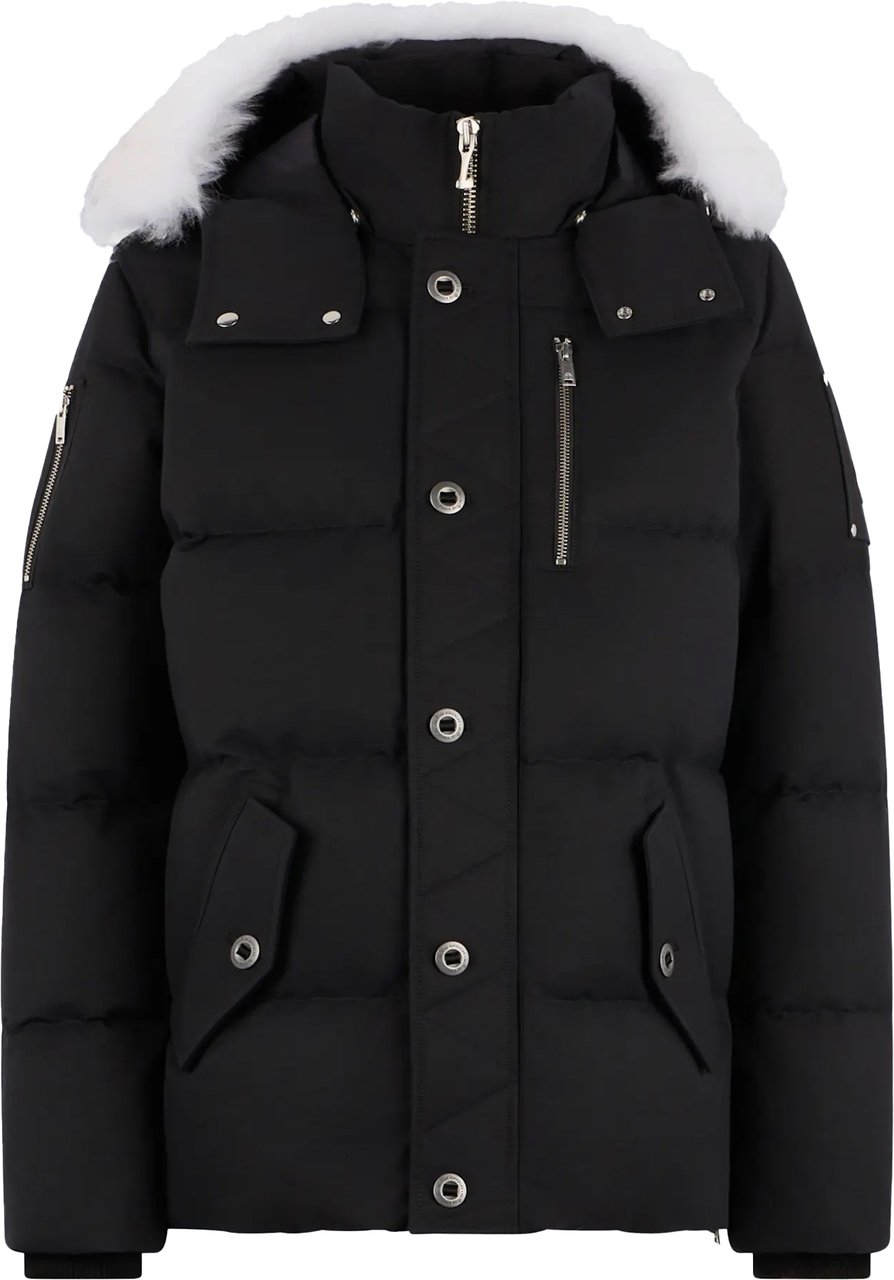 Moose Knuckles Original 3Q Jacket Natural White Zwart