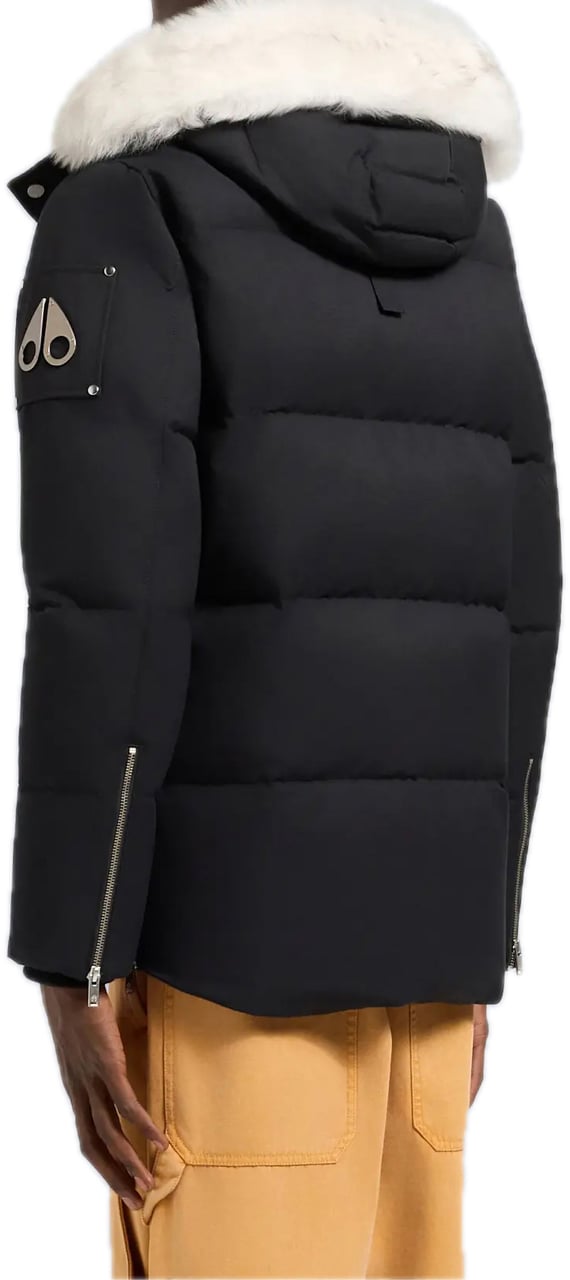 Moose Knuckles Original 3Q Jacket Natural White Zwart