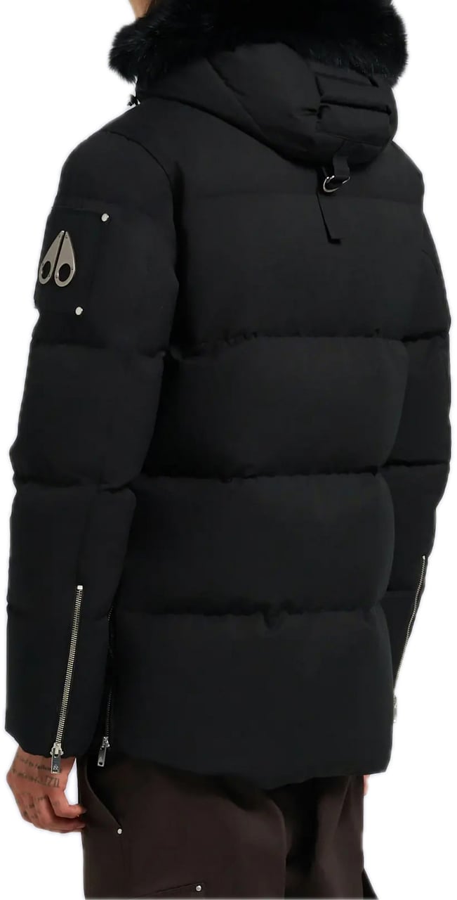 Moose Knuckles Original 3Q Jacket Shearling Black Zwart