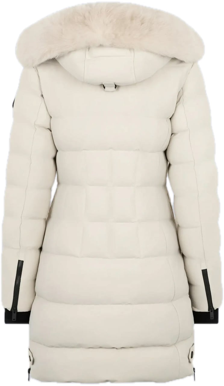 Moose Knuckles Watershed 3 Parka Nyluxe Alabaster Wit