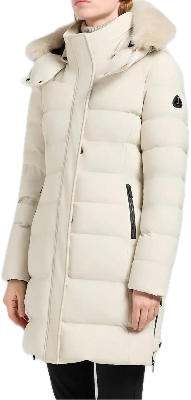 Moose Knuckles Watershed 3 Parka Nyluxe Alabaster Wit